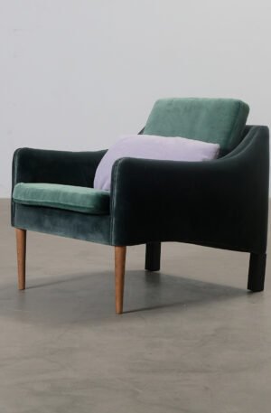 Warm Nordic Mr. Olsen nojatuoli vihreä