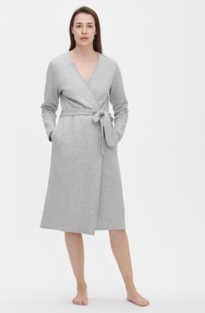 Nanso HALI aamutakki - meleerattu harmaa