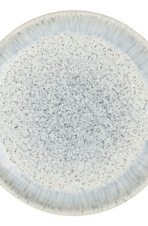 Denby Halo Speckle coupe -lautanen, 26 cm Harmaa-ruskea