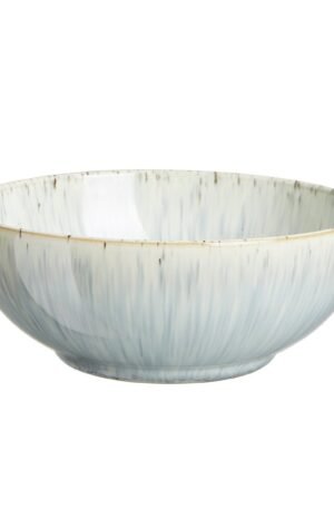 Denby Halo Speckle coupe -murokulho, 17 cm Harmaa-ruskea