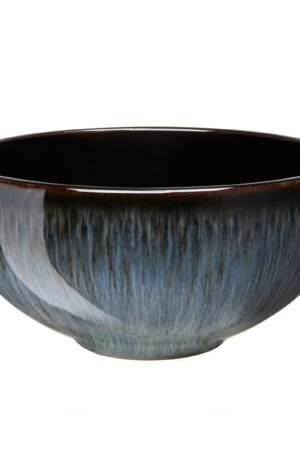 Denby Halo nuudelikulho, 17,5 cm Sininen-harmaa-musta