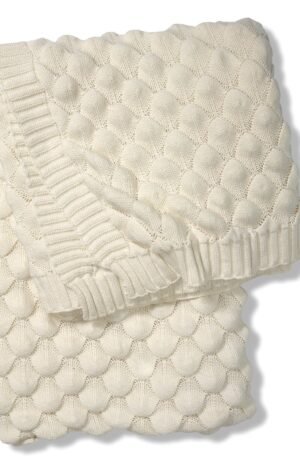 Classic Collection Gems torkkupeitto 130x170 cm Valkoinen