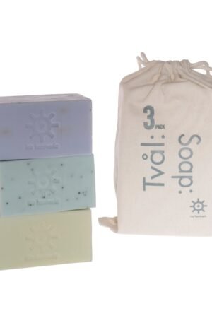 Iris Hantverk Iris hantverk saippua 3-pakkaus Sitruunaruoho-unikko-laventeli