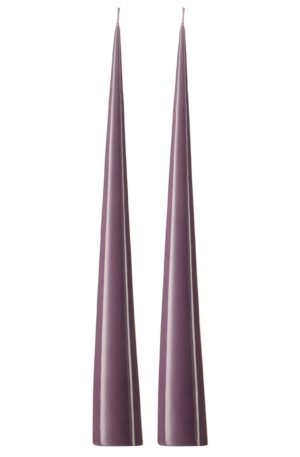 ester & erik ester & erik -kartiokynttilä 37 cm, 2-pakkaus lakattu Muted mauve 42-0