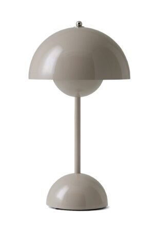 &Tradition Flowerpot kannettava pöytävalaisin VP9 Grey beige