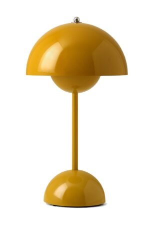 &Tradition Flowerpot kannettava pöytävalaisin VP9 Mustard