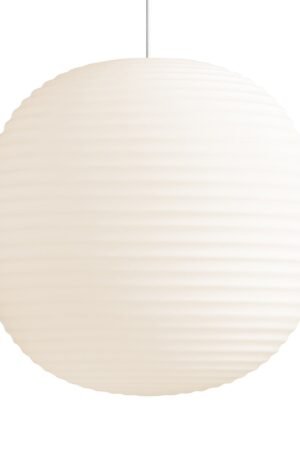 New Works Lantern riippuvalaisin large Frosted white opal glass
