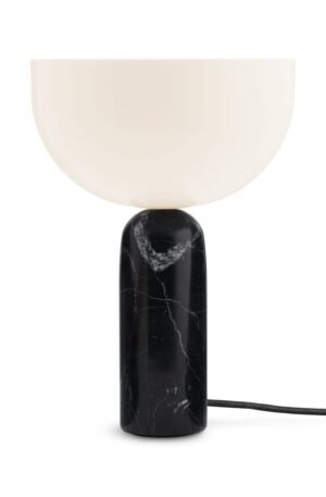 New Works Kizu pöytävalaisin small Black marble