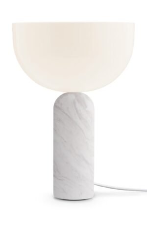 New Works Kizu pöytävalaisin small White marble