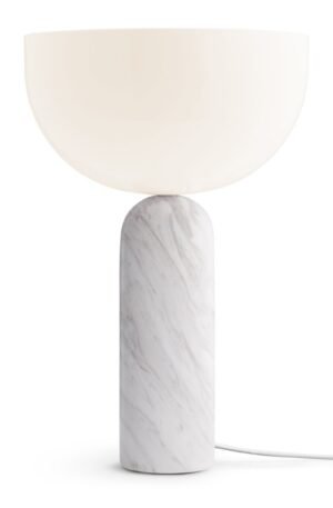 New Works Kizu pöytävalaisin large White marble