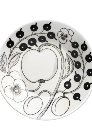 Arabia Paratiisi aluslautanen Ø 16,5 cm teekupille 28 cl Musta