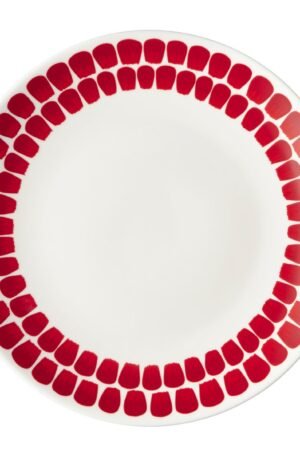 Arabia 24 h Tuokio lautanen Ø26 cm Punainen