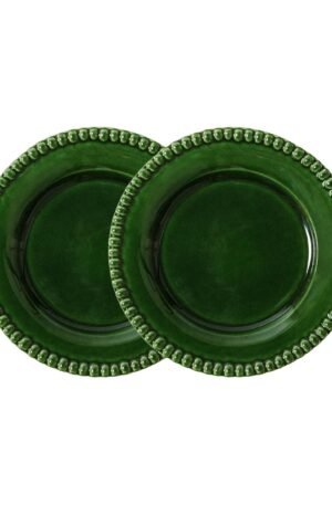 PotteryJo Daria leipälautanen Ø 18 cm, 2-pakkaus Moss