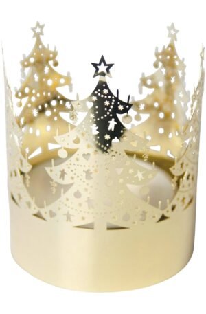 Pluto Design Gran lyhty keskikokoinen Kulta