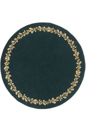 Pluto Design Joulukuusenmatto tammi Ø110 cm Vihreä