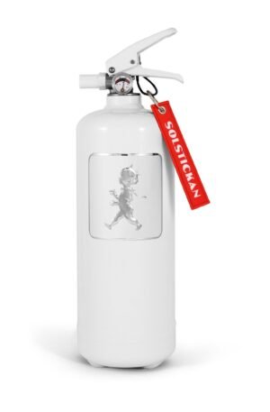 Solstickan Design Solstickan palosammutin 2 kg Valkoinen-hopea