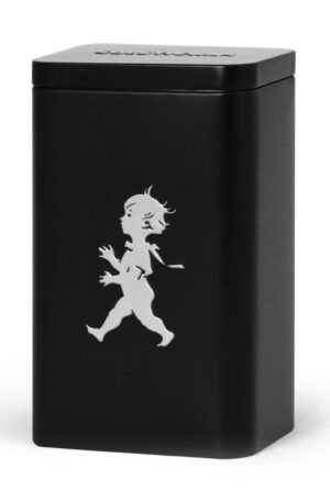 Solstickan Design Solstickan teepurkki 15,2 cm Mattamusta