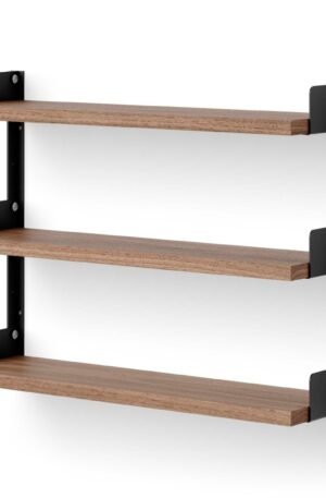 New Works New Works Tea Shelf seinään kiinnitettävä hylly 46 x 62,5 cm Saksanpähkinä