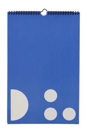 Design Letters Design Letters -kuukausikalenteri Cobalt blue