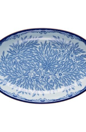 Rörstrand Ostindia Floris ovaali tarjoilulautanen 22 x 33 cm