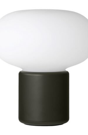 New Works Karl-Johan pöytävalaisin kannettava Forest green