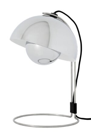 &Tradition FlowerPot pöytävalaisin VP4 Chrome-plated