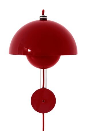 &Tradition Flowerpot seinävalaisin VP8 Vermilion red