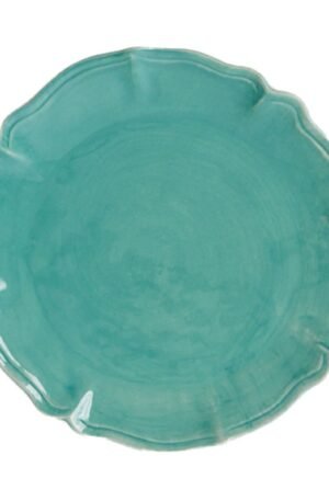 Olsson & Jensen Judith ruokalautanen Ø27 cm Turkoosi