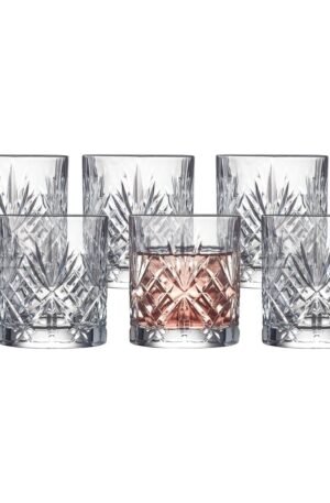 Lyngby Glas Melodia vesilasi 23 cl 6-pakkaus Kristalli