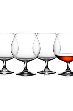 Lyngby Glas Juvel konjakkilasi 69 cl 4-pakkaus Kristalli