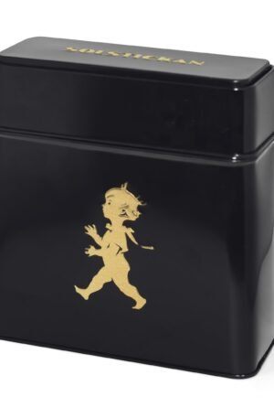 Solstickan Design Solstickan purkki suodatinpusseille 15,4 x 17 cm Musta-kulta