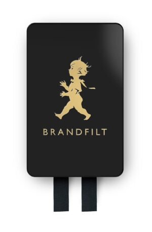 Solstickan Design Solstickan sammutuspeitto 16x2,7x25 cm Musta-kulta