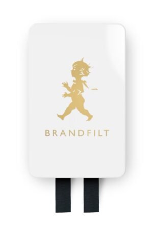 Solstickan Design Solstickan sammutuspeitto 16x2,7x25 cm Valko-kulta