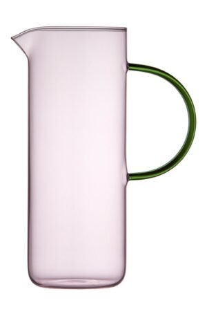 Lyngby Glas Torino lasikannu 1,1 l Pink-green