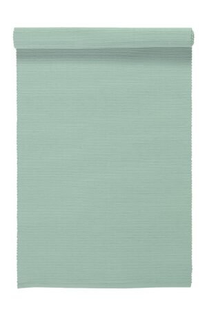 Linum Uni pöytäliina 45x150 cm Vaalean jäänvihreä