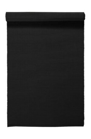 Linum Uni pöytäliina 45x150 cm Musta
