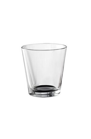 Aida Café vesilasi matala 26,5 cl Kirkas