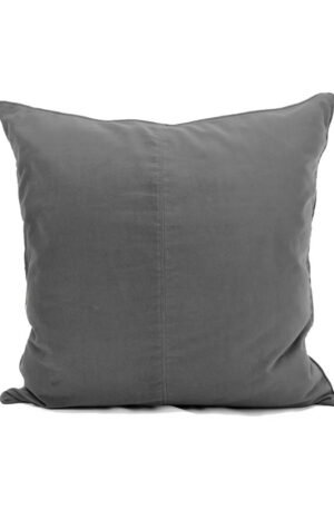 Ceannis Velvet Collection tyynynpäällinen 50x50 cm Harmaa