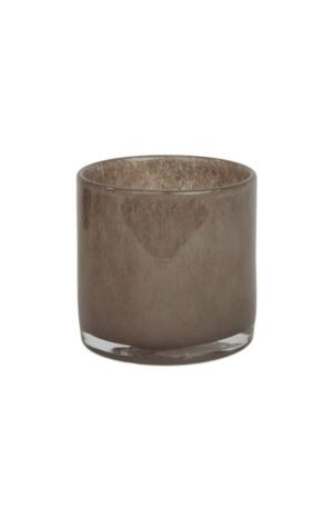 Olsson & Jensen Nilla kynttilälyhty 10 cm Ruskeanharmaa