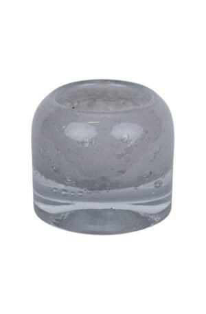 Olsson & Jensen Leah kynttilälyhty Ø7,5 cm Vaaleanharmaa