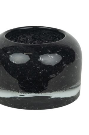 Olsson & Jensen Leah kynttilälyhty Ø15 cm Musta