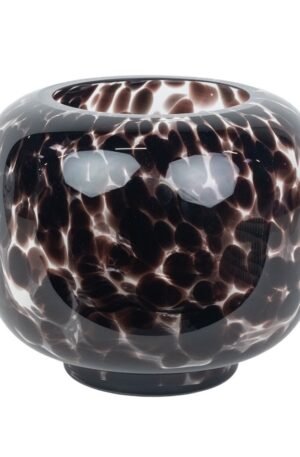 Olsson & Jensen Leo kynttilälyhty/maljakko Ø23,5 cm Musta