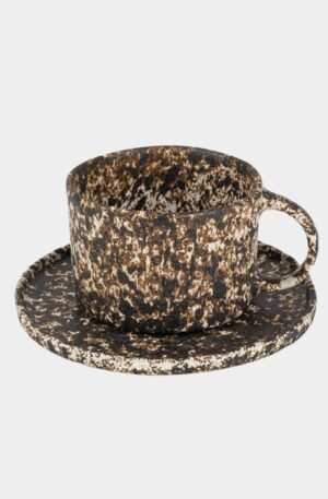 Olsson & Jensen Peppar kuppi lautasella Ruskea