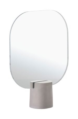 Zone Denmark Time pöytäpeili 26,5 cm Concrete