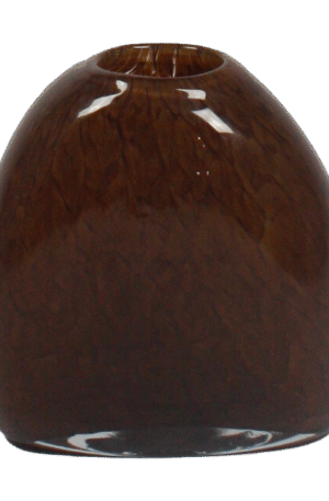 Olsson & Jensen Fuji maljakko 15 cm Ruskea