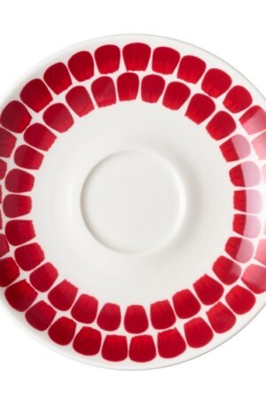 Arabia 24h Tuokio kahvilautanen Ø17 cm Punainen