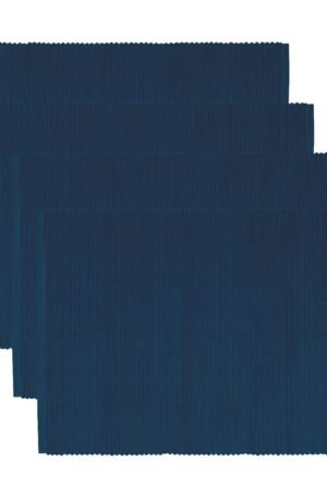 Linum Uni pöytätabletti 35x46 cm 4-pack Indigonsininen