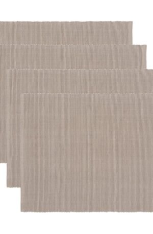 Linum Uni pöytätabletti 35x46 cm 4-pack Myyränruskea