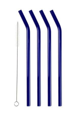 Lyngby Glas Lyngby Glas pillit 21,5 cm 4 kpl Sininen