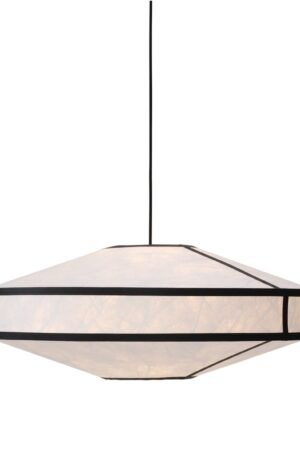 New Works Kite riippuvalaisin Ø75 cm White-black